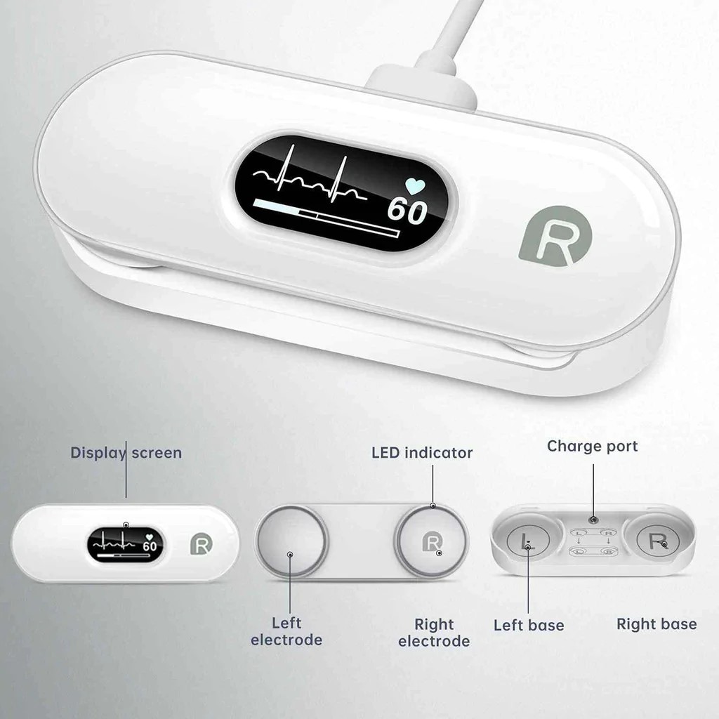 Wellue - Portable ECG Monitor with OLED Screen [AD0191