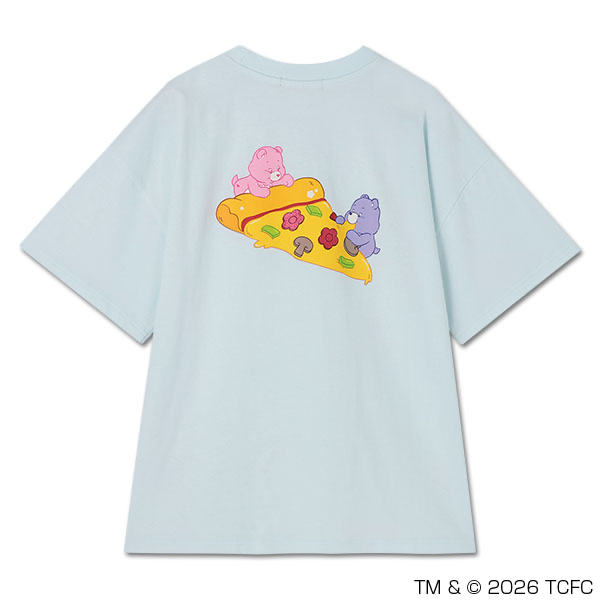 🎀【預訂】MARY QUANT x Care Bears Pizza Big T-shirt B