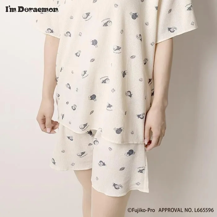 [訂貨] 多啦A夢睡衣 短袖睡衣 居家服 短袖衫 短褲｜Doraemon服飾 生活