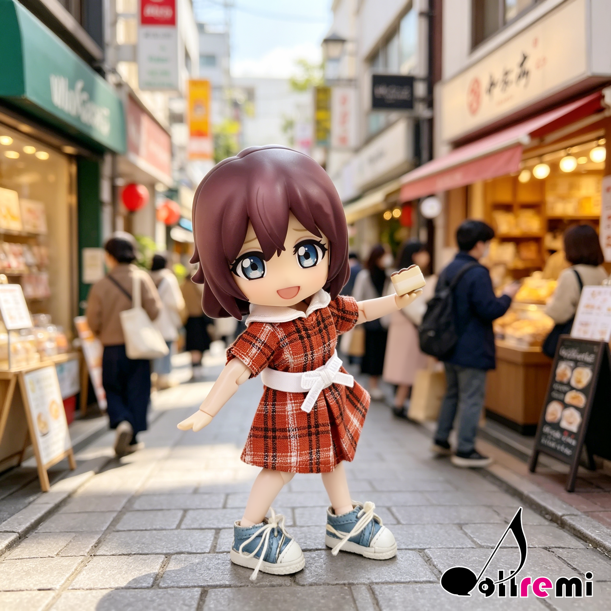 【dollremi】(OB0889) 格子連身裙 Plaid Dress