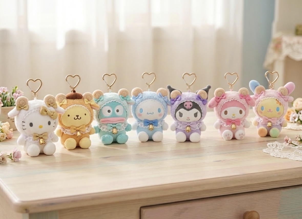 Sanrio 羊年系列 公仔/ 卡套