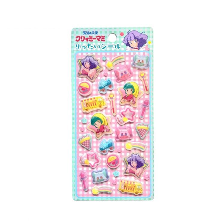 我係小忌廉 Creamy Mami 貼紙簿 & 立體貼紙 #P-GSG0608 [Shimamura] (PRE-ORDER) [2026/09]