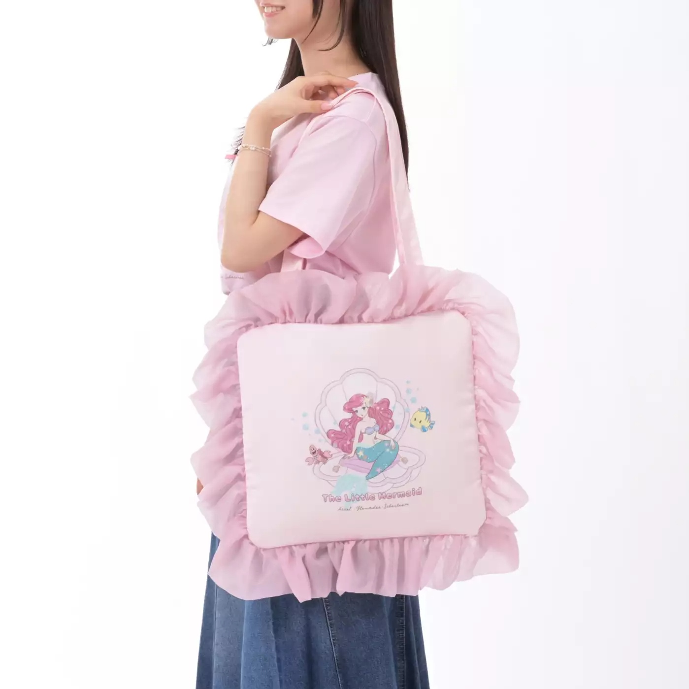 🌸 【預訂】Ariel Tote Bag - The Little Mermaid.Illustrated by mikko
