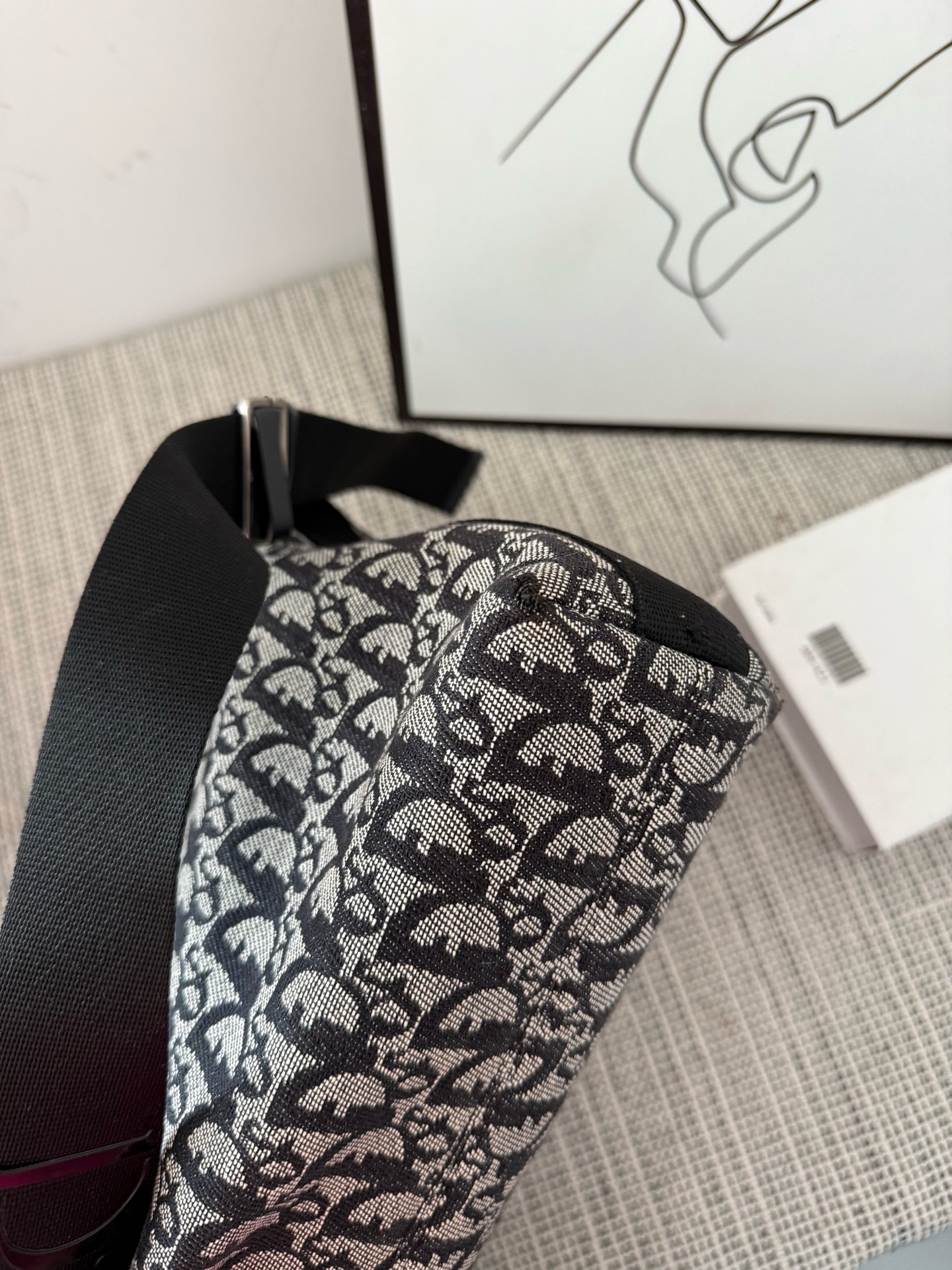 【預訂貨品】Dior黑色老花流浪包