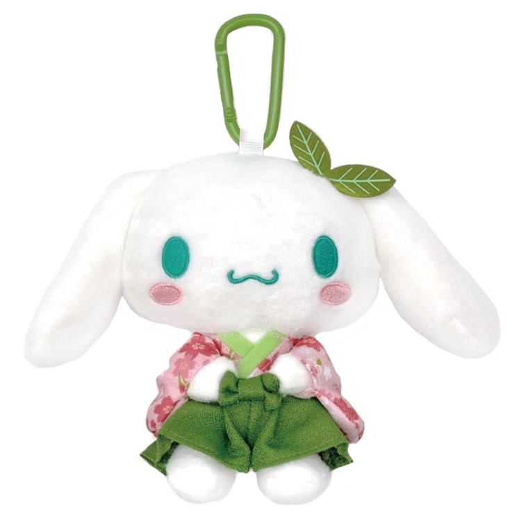 現貨｜Sanrio Cinnamoroll 玉桂狗 抹茶和服 日版 手挽 環保袋 + 毛公仔收納袋 (219886-25)