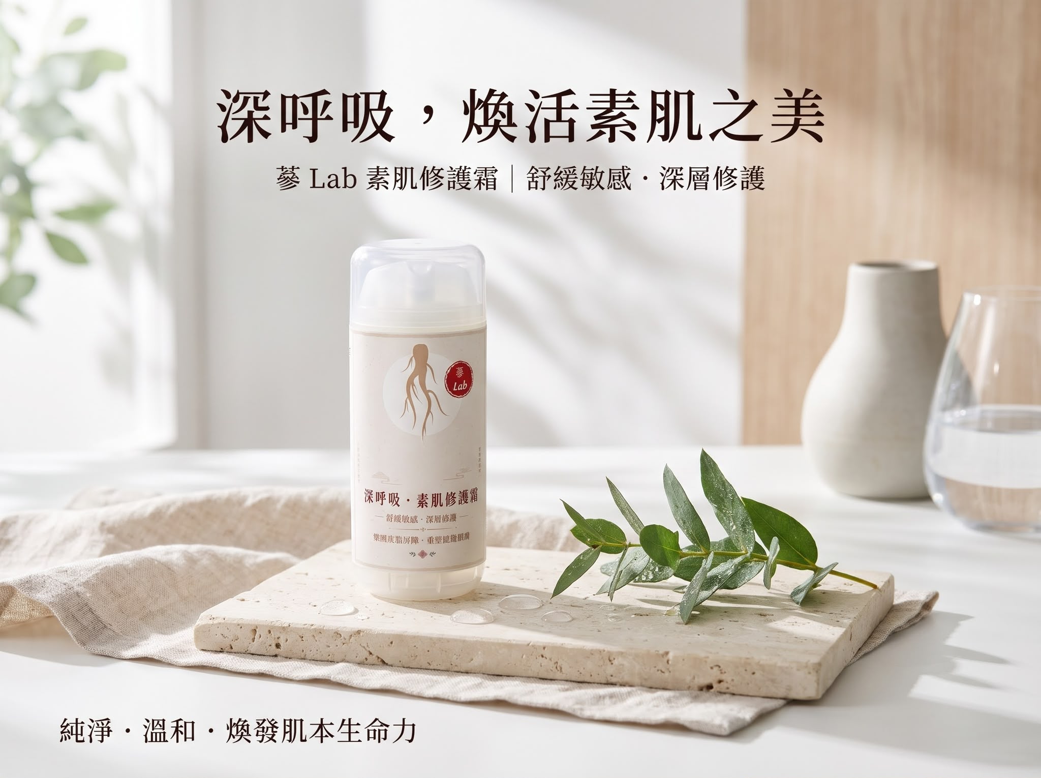 蔘Lab - 深呼吸 . 素肌修護霜