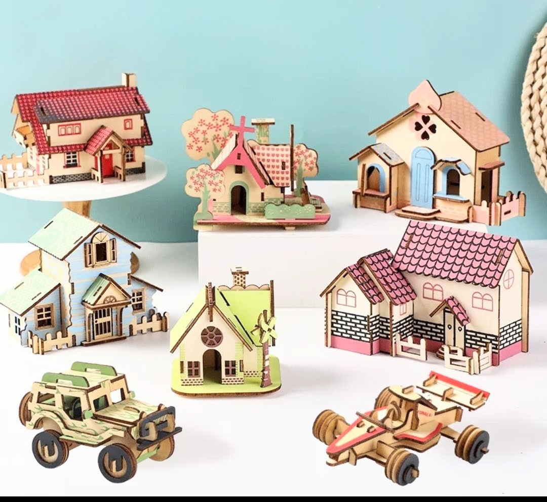 木質立體3D拼砌模型 (T547) 🚛 送貨方式請選(4)