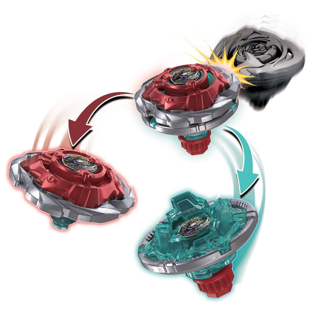Pre Order 預訂 - (美版) 爆旋陀螺X BEYBLADE X UX-19 獅子彈 火箭獅鷲 分身陀螺 H軸 UX19 Rocket Griffon H Bit