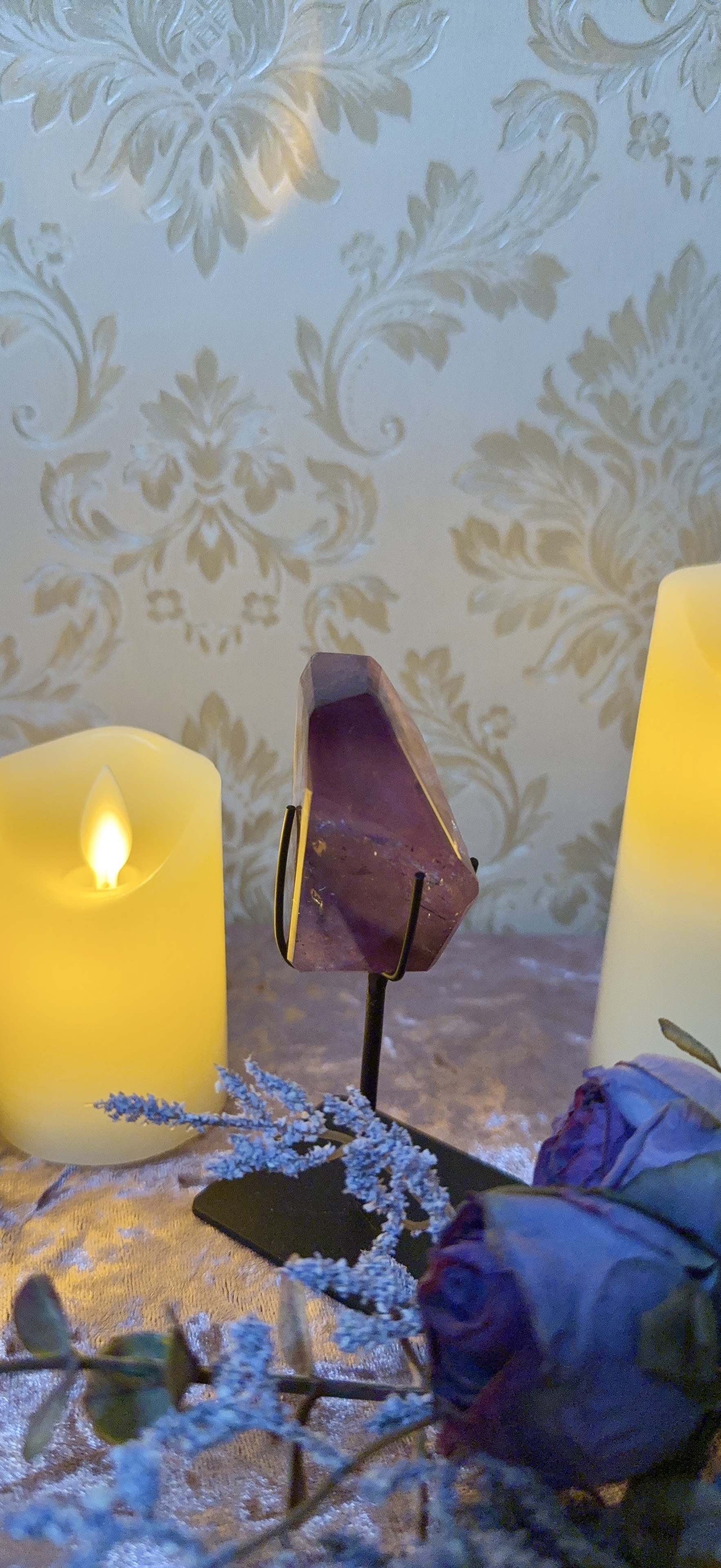 正宗巴西 Bahia 巴希亞紫水晶 ‧ 療癒藝術擺件 🕯️✨