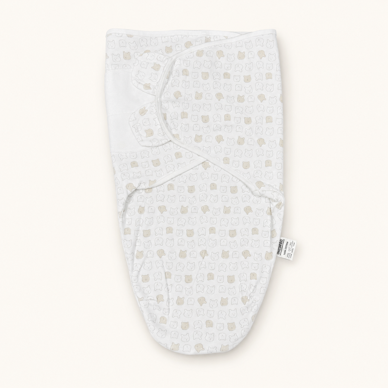 (睡袋) 純棉貼貼包被 -  CBBP01 CHUBEES 100% Cotton Baby Swaddle Wrap (Hook & Loop)