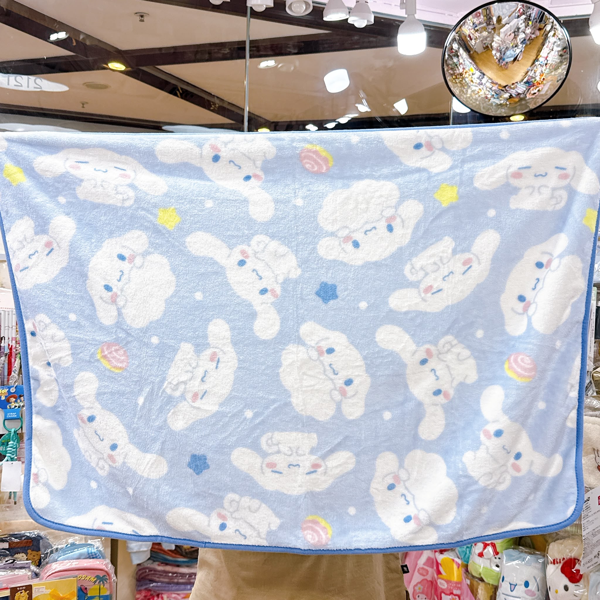 日本直送日本版kuromi肉桂狗100×70 cm毛氈