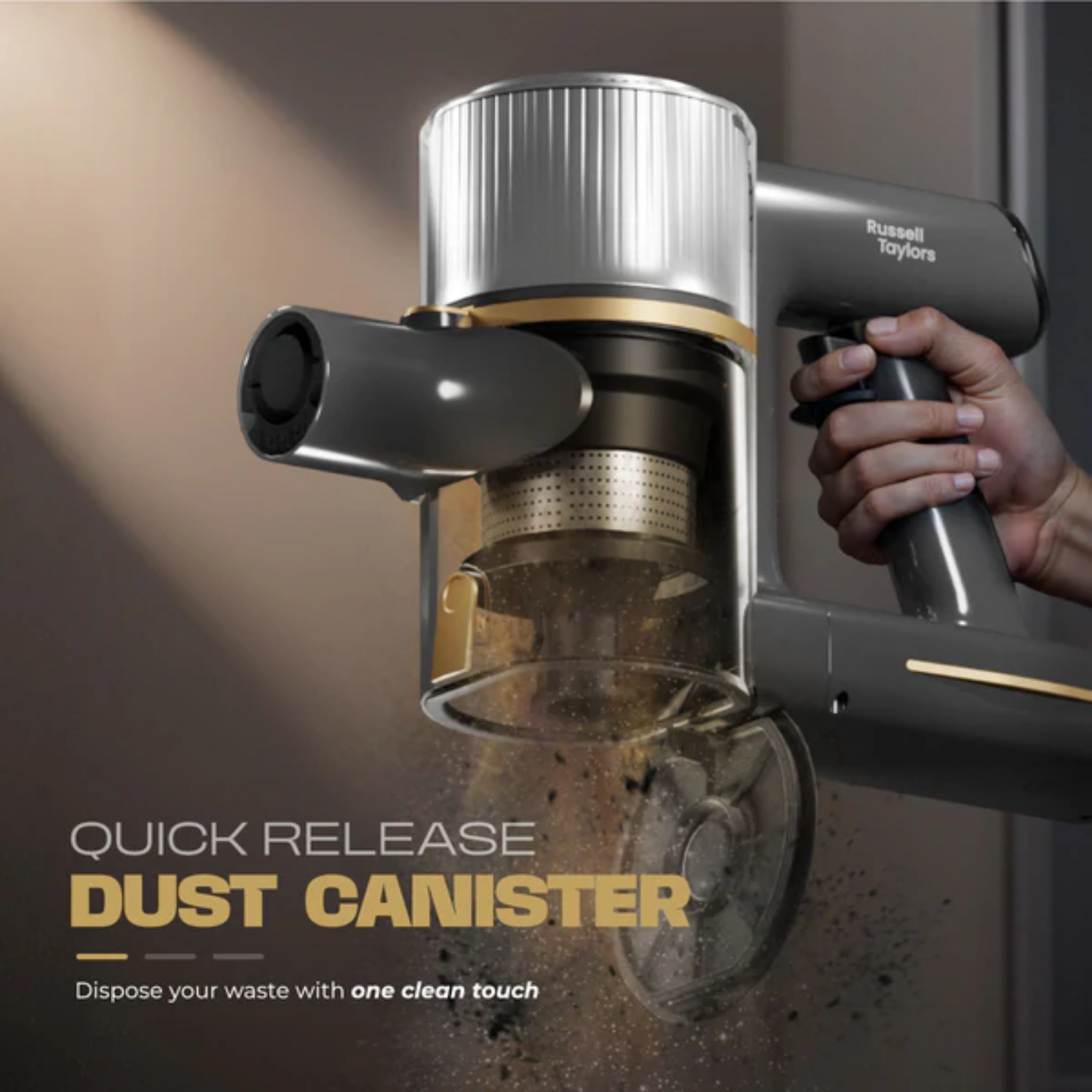 Russell Taylors Dynamic Cordless Vacuum Cleaner (V2)