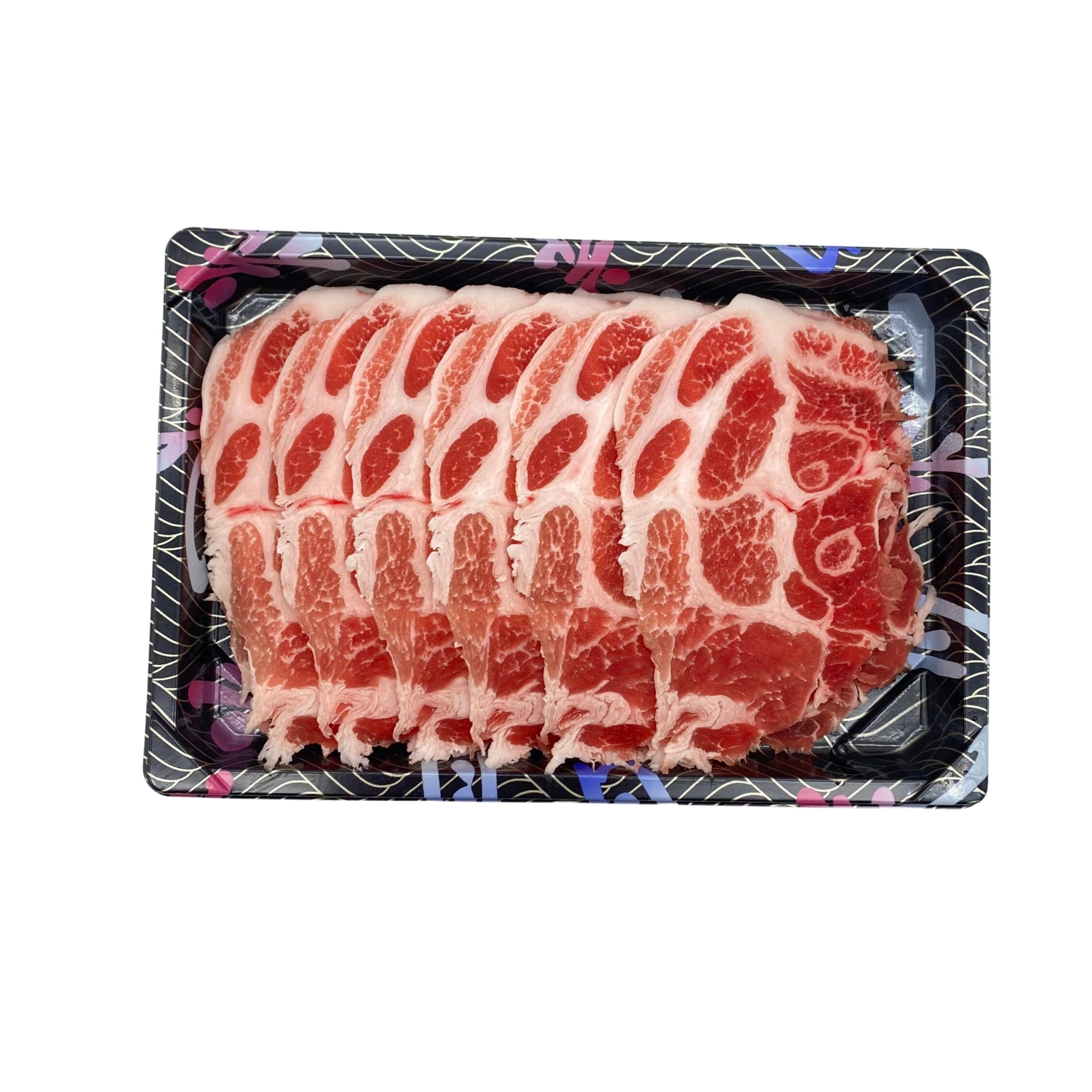 西班牙杜洛克梅頭豬肉片 (250g±10g)