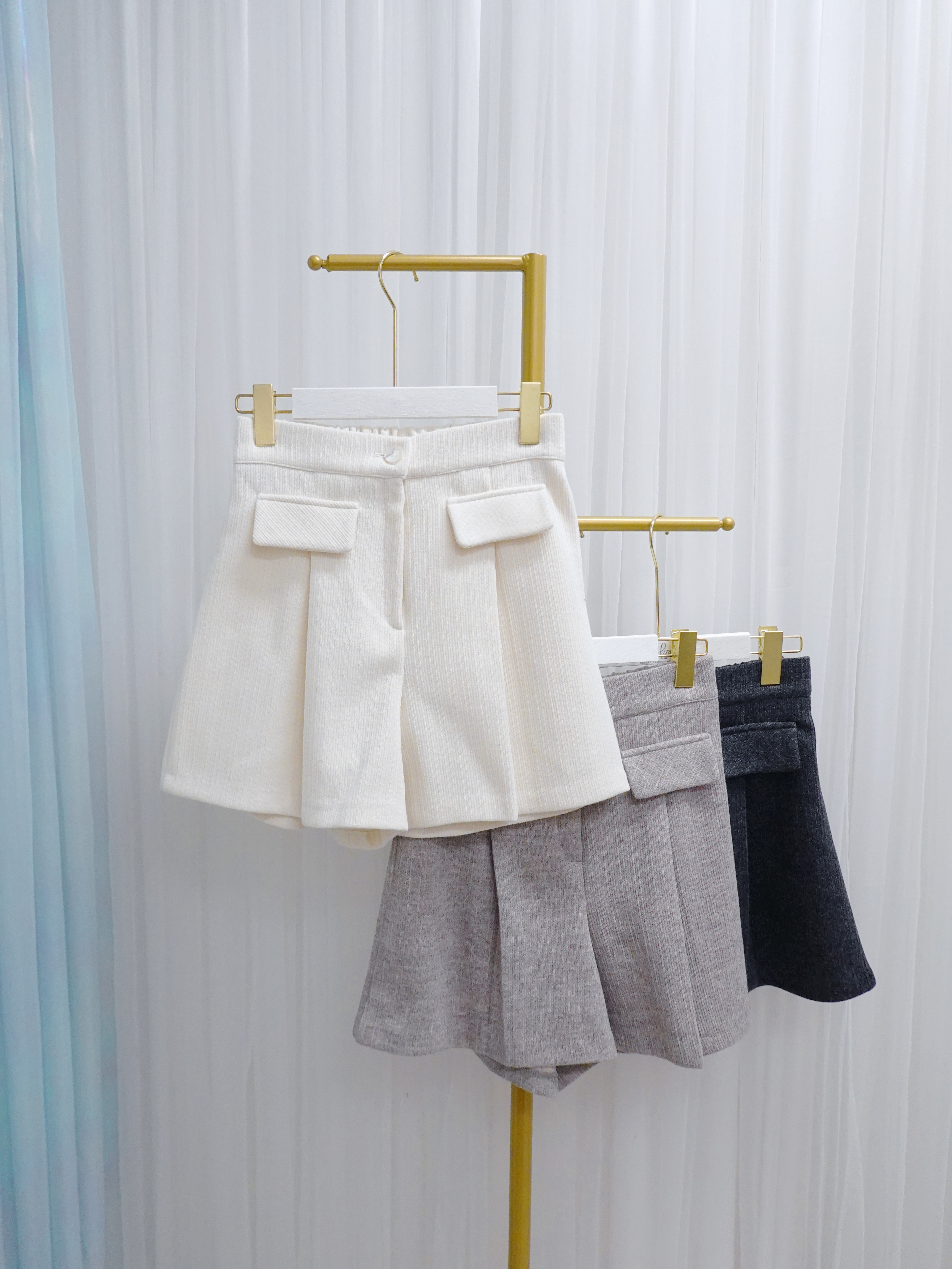 BOT13_12A  毛線針織料PT (3色)