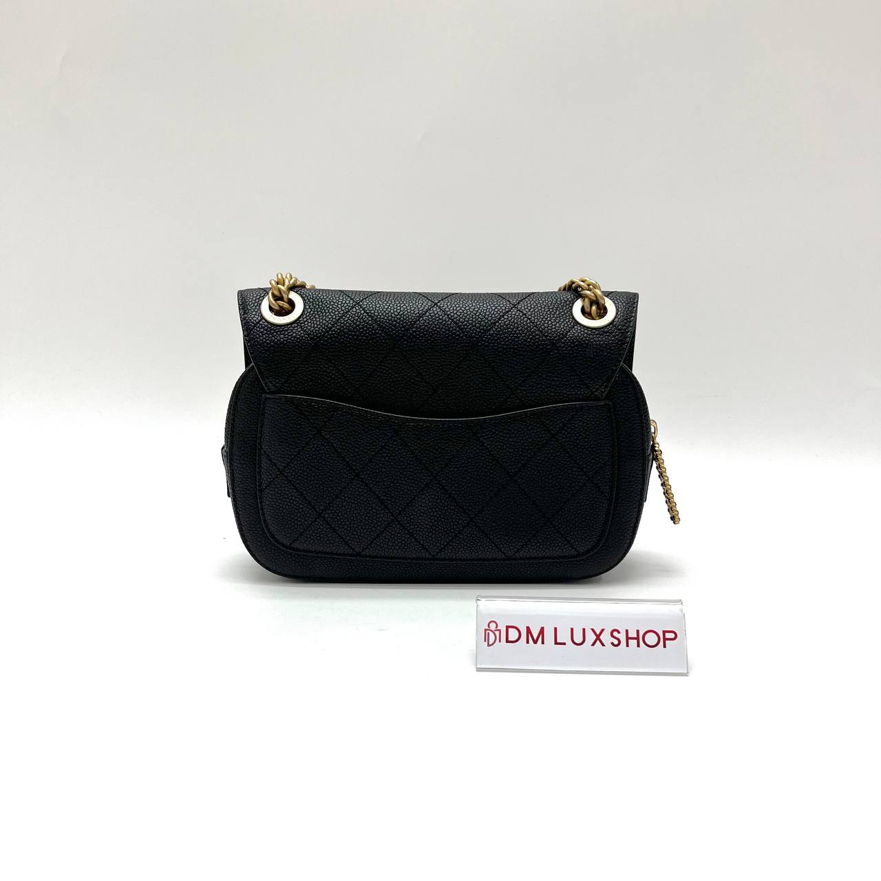 Chanel CC Zipped Flap Black Caviar GHW (Serial 29, Y: 2020)