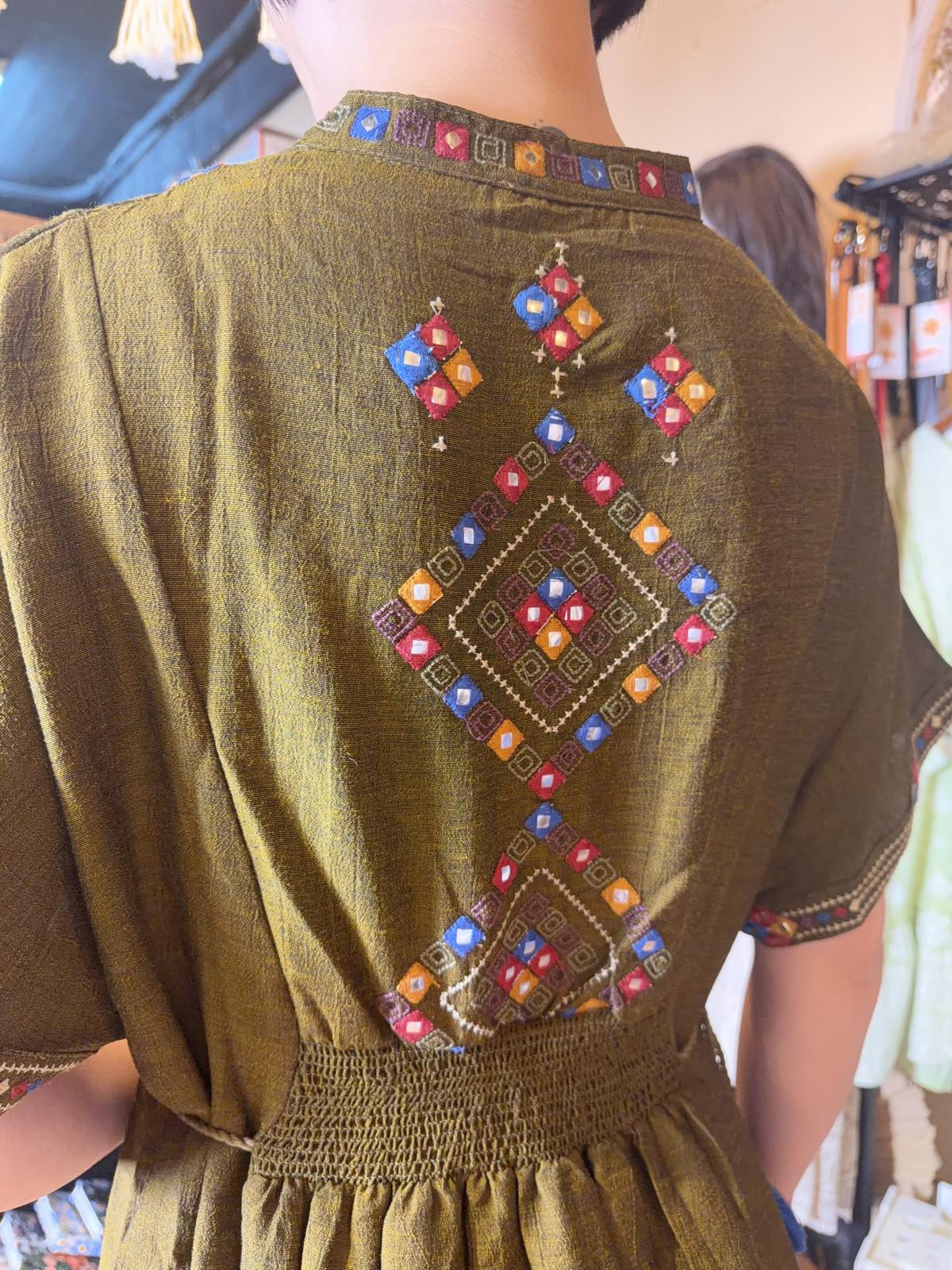 1616 Dark Olive Green 4-Rope OP 46"