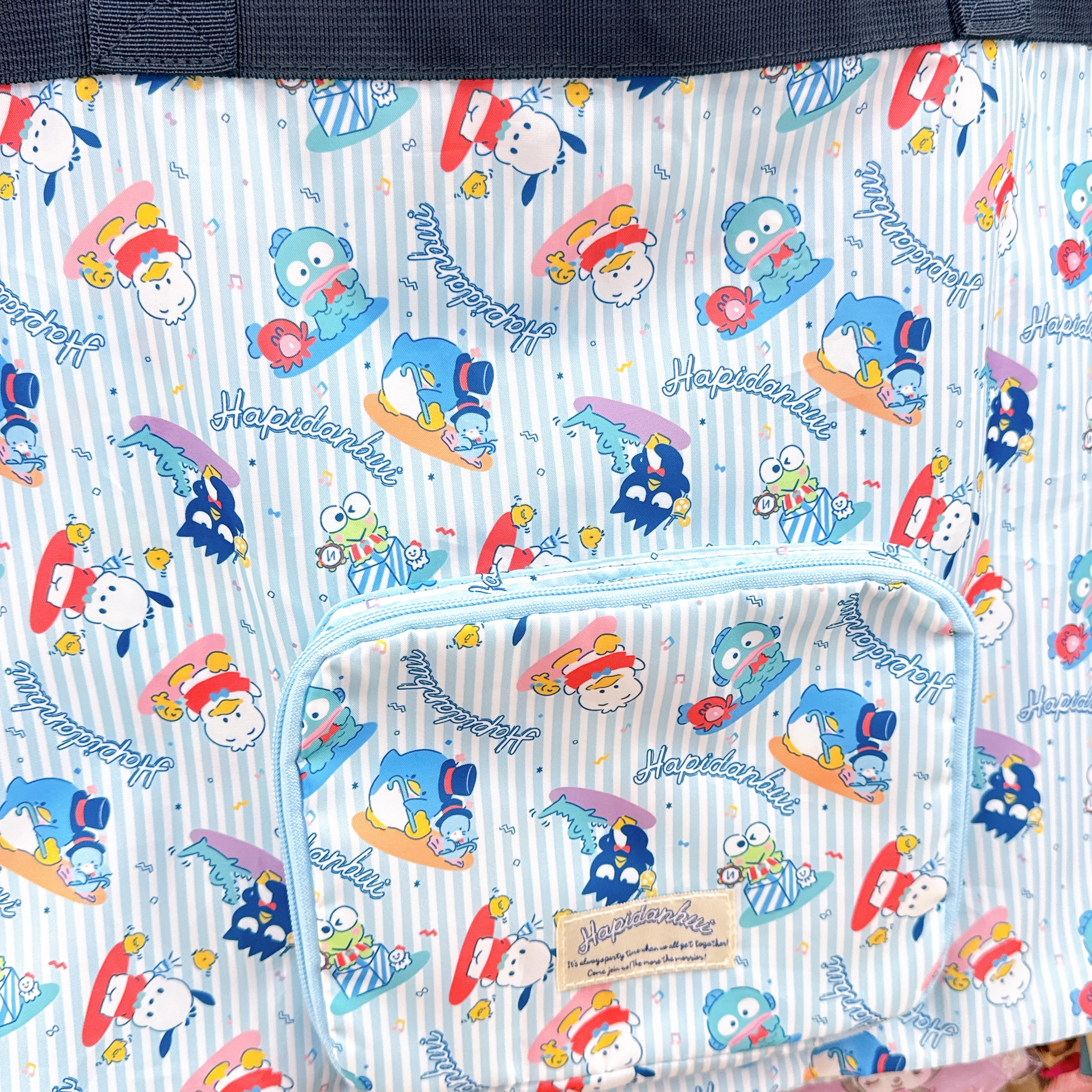 日本直送日本版Hapidanbui 可收納 環保袋 旅行喼袋兩用