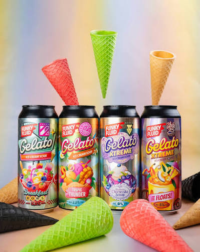 Funky Fluid GELATO ICE CREAM SOUR SERIES