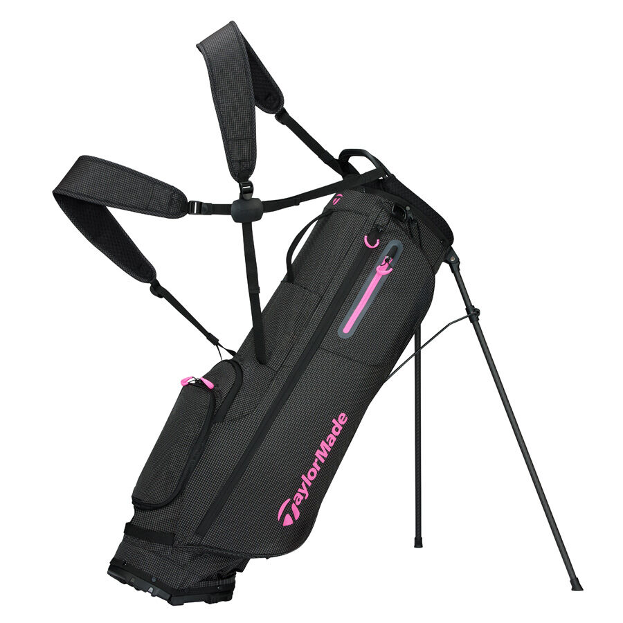 TAYLORMADE SUPER LITE FLEXTECH 輕巧高爾夫球支架包 - 黑粉