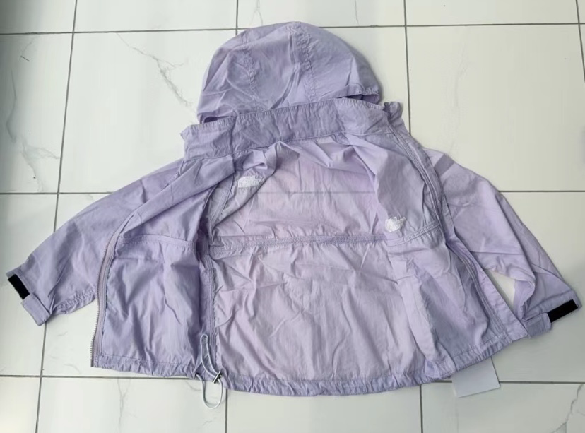 TNF 童裝薄款連帽防曬外套 - 1件 現貨