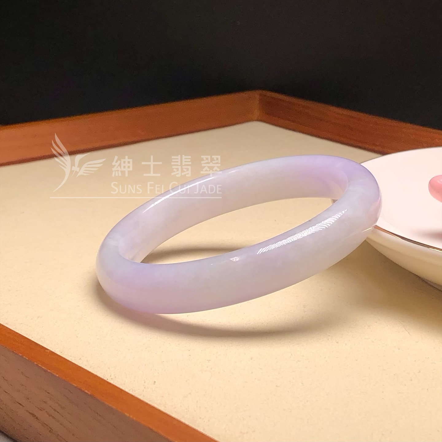 會卡紫羅蘭貴妃鐲55.5mm