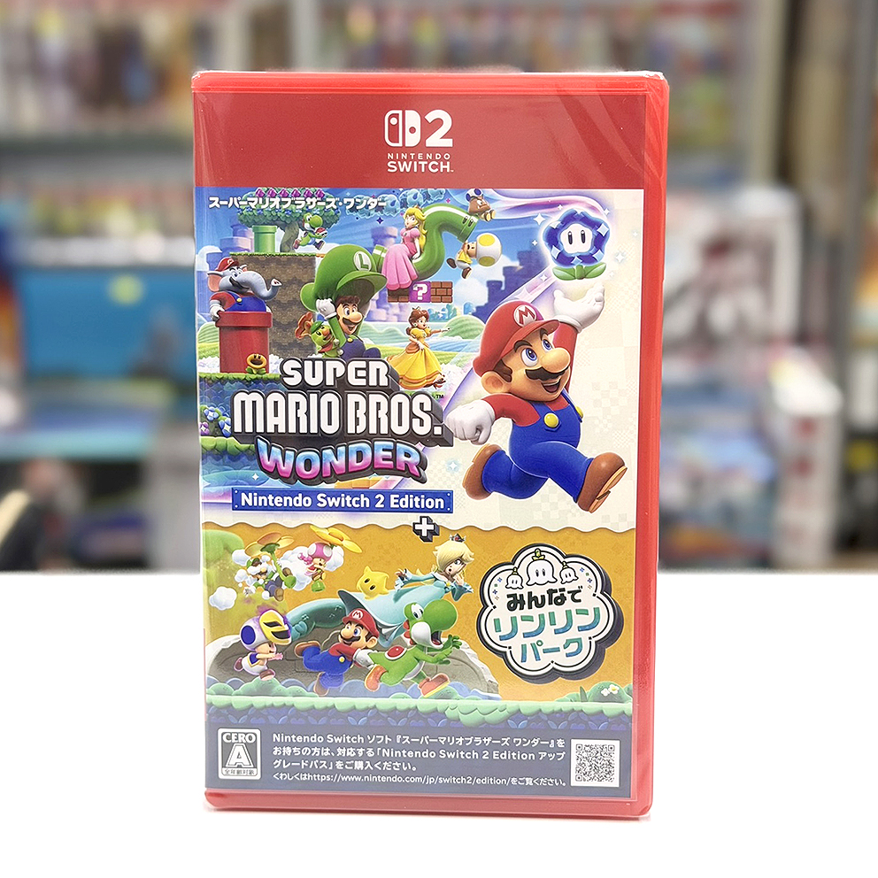 (日版) Nintendo Switch 2 超級瑪利歐兄弟 驚奇 Nintendo Switch 2 Edition + 同遊鈴鈴公園 NS2 Super Mario Bros. Wonder (中英日文字幕)
