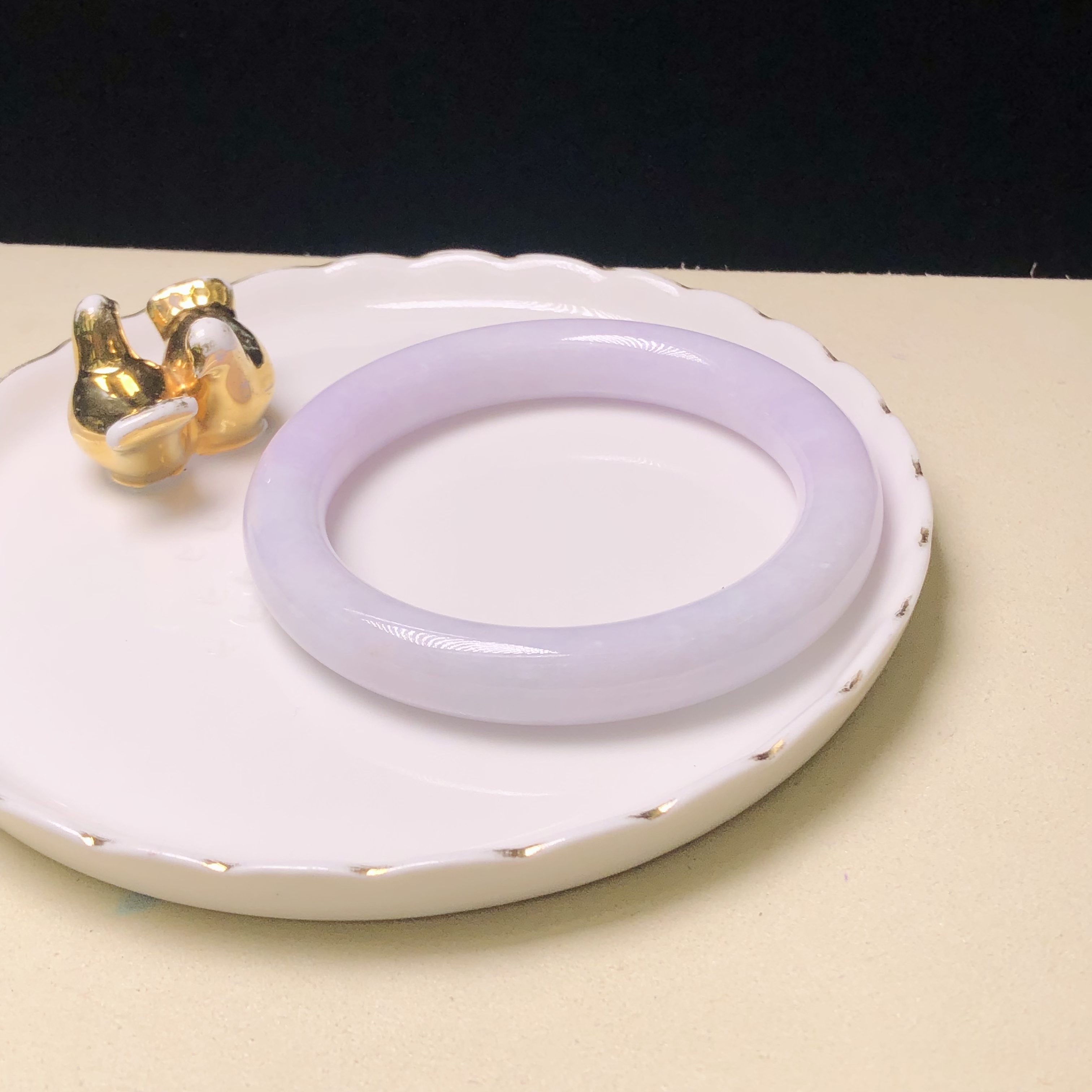 C05530 木那粉紫圓鐲61.7mm