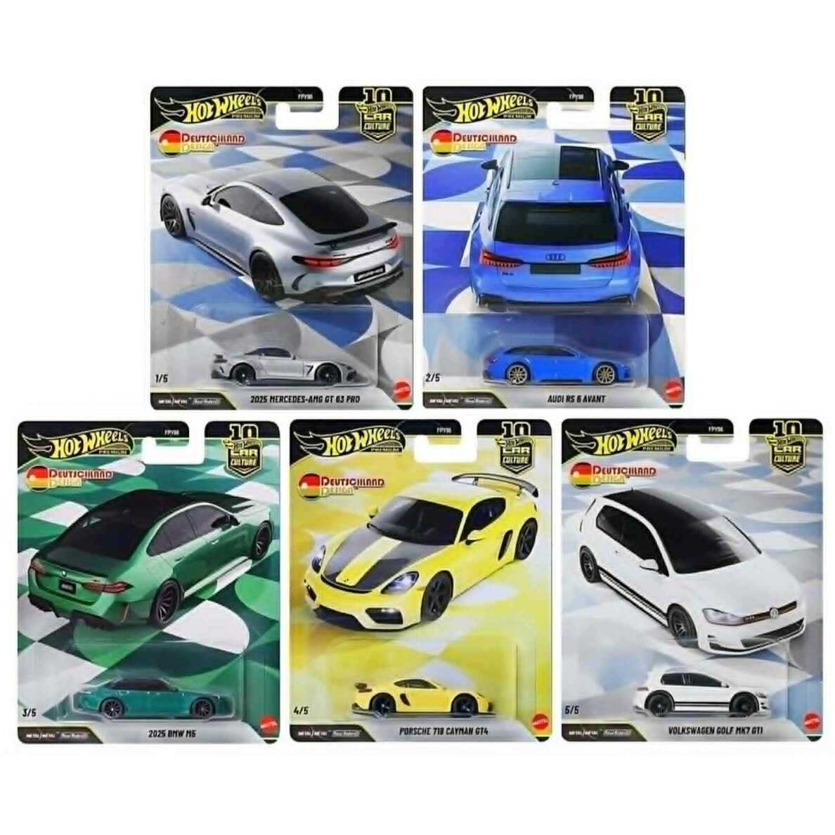 【現貨】Hot Wheels 1/64 2026 Car Culture Deutschland Design 一套 5 款 