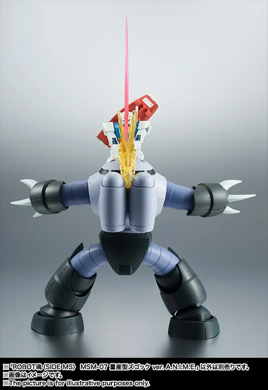 (預訂訂金 $100) (總價 $330) Bandai ROBOT魂 機動戰士高達 MSM-07 量產型魔蟹 Ver. A.N.I.M.E. (再版) (行版) Z`Gok Mass Production Type 