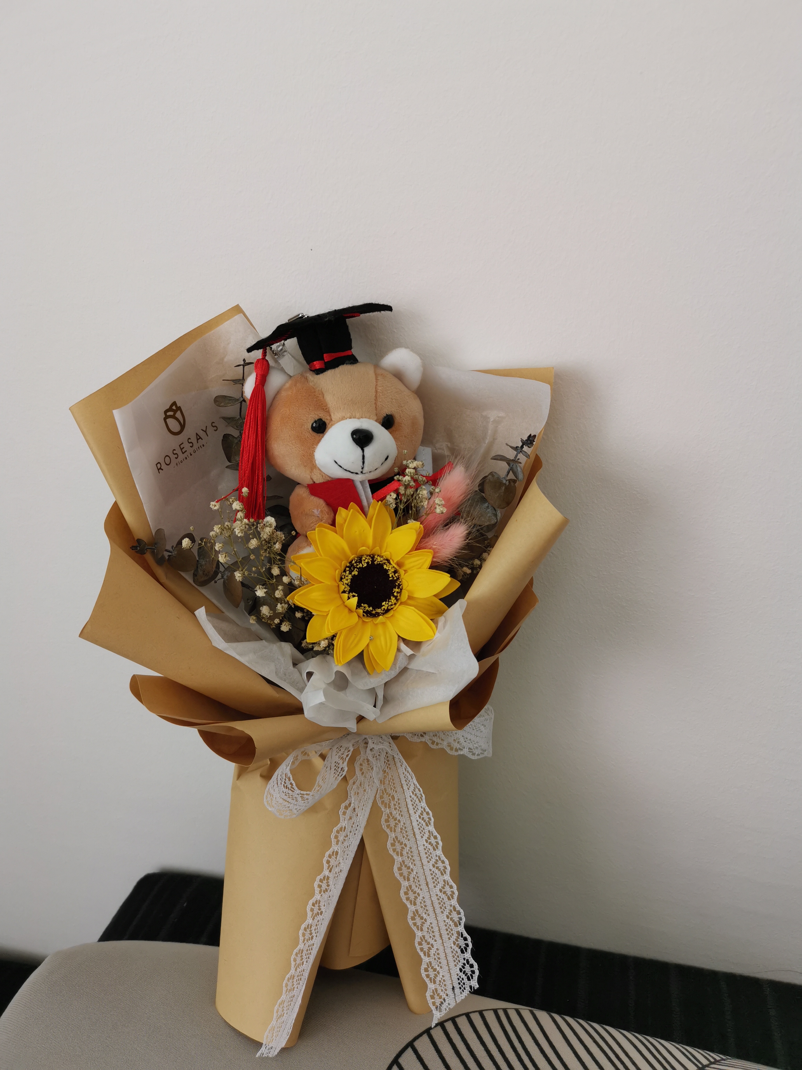 Graduation Bear Bouquet