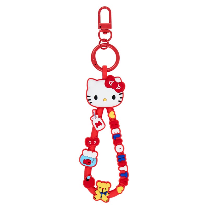 現貨｜Sanrio Hello Kitty 日版 橡膠繩 鎖匙扣 (82817-3)