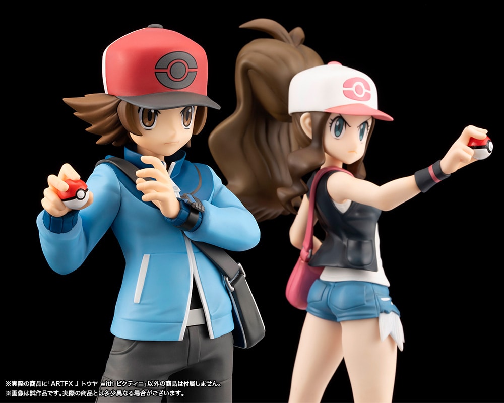 (預訂訂金 $200) (總價 $645) 壽屋 Kotobukiya ARTFX J Pokémon 精靈寶可夢 鬥透 with 比克提尼 (行版) Hilbert with Victini (KO06697) 