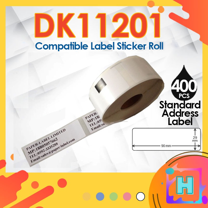 29mm 38mm 62mm DK11201 DK11208 DK11209 compatible dk roll tape Label Printer QL700 QL800 QL820NW Address Label Sticker