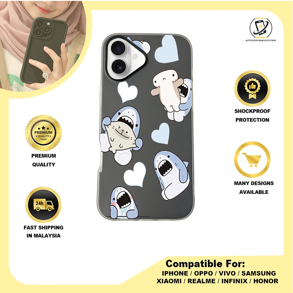 JELLY CASE PHONE FOR IPHONE - DESIGN SHARK A