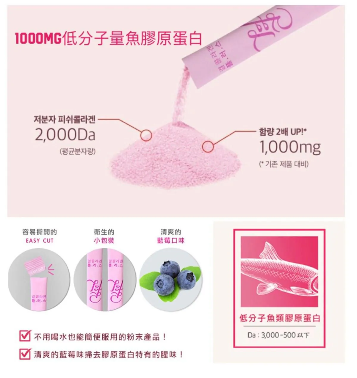 韓國🇰🇷直送✈️LEMONA 膠原蛋白維他命C粉 (升級版) 2g x60包