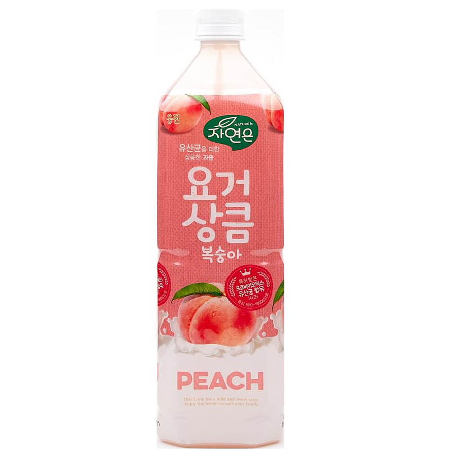 熊津Nature's乳酪飲品 (桃味) 1.5公升