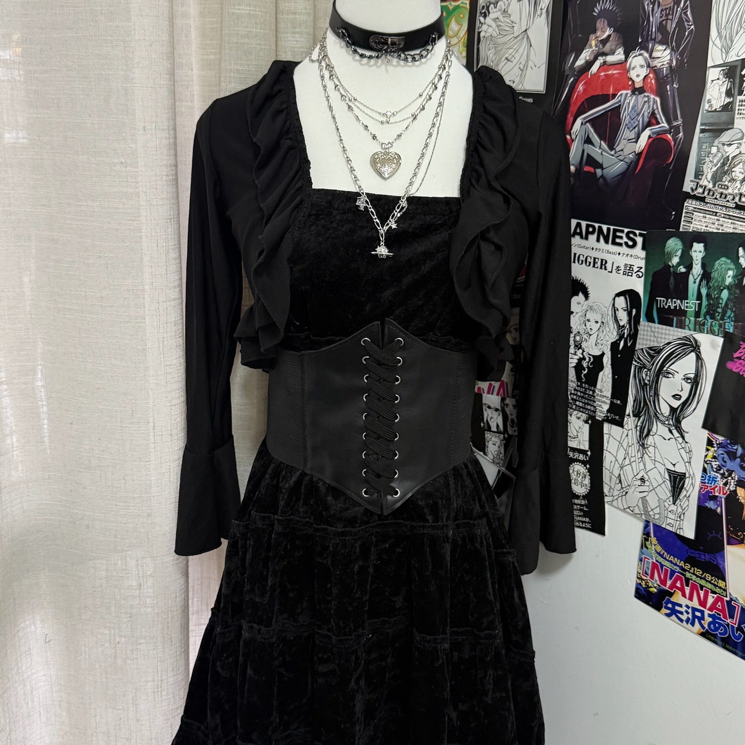 Velvet Magic Tiered Skirt