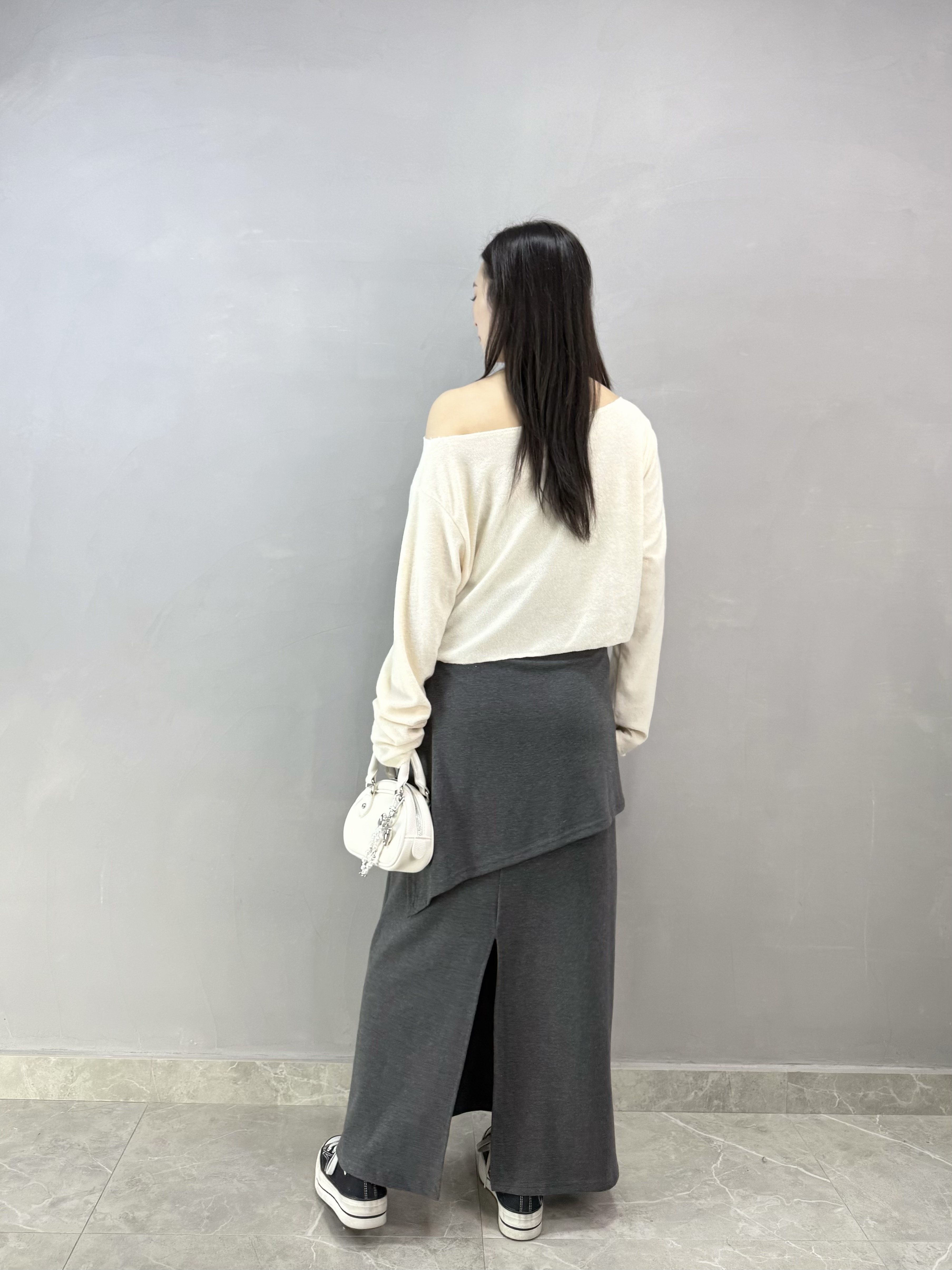 H82 刺繡毛巾Tee+背心Set 