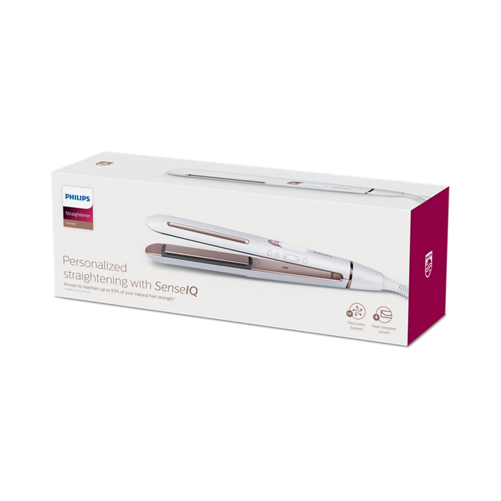 Philips Prestige SenseIQ Hair Straightener (BHS830/03)