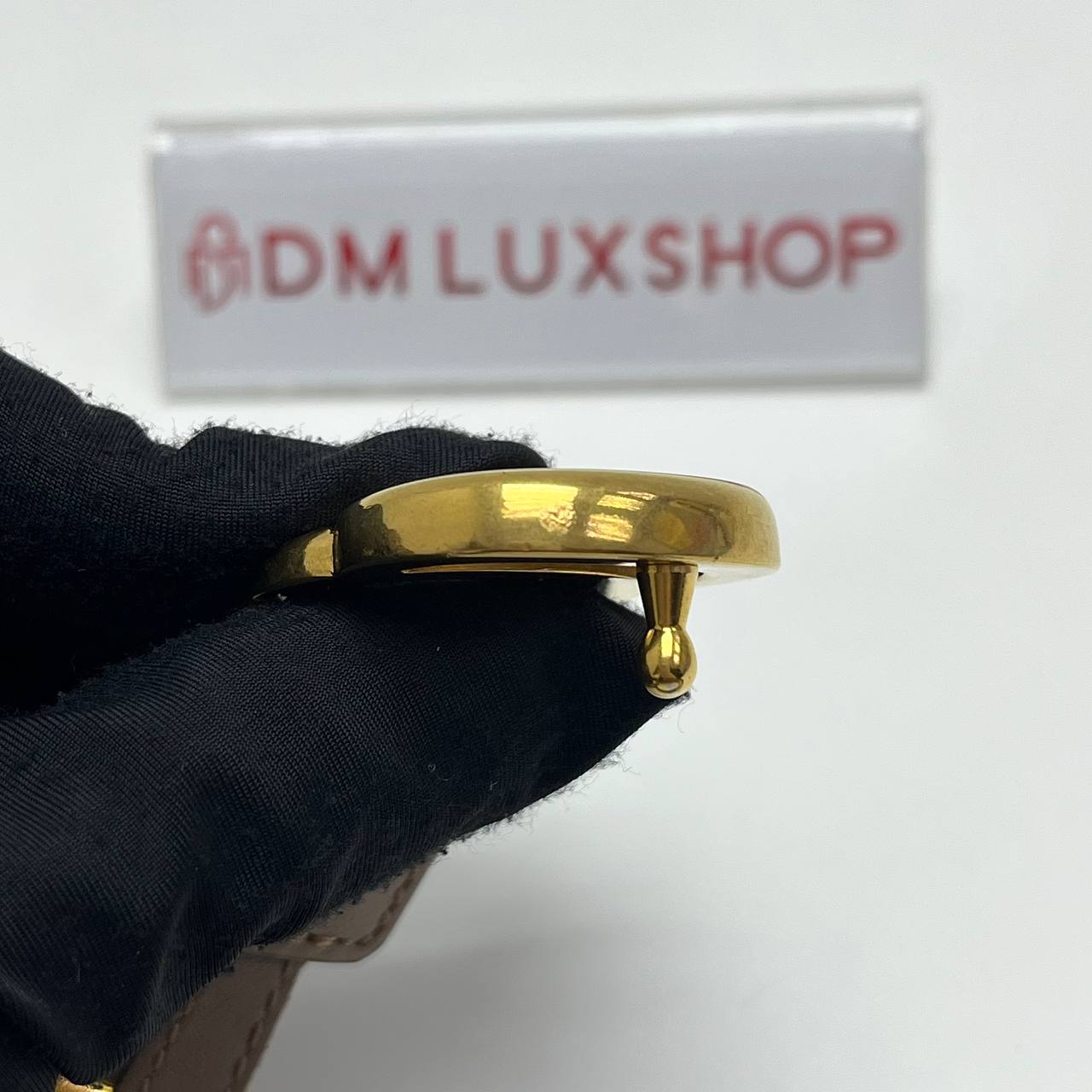 Gucci GG Supreme Marmont Nude Pink Belt GHW