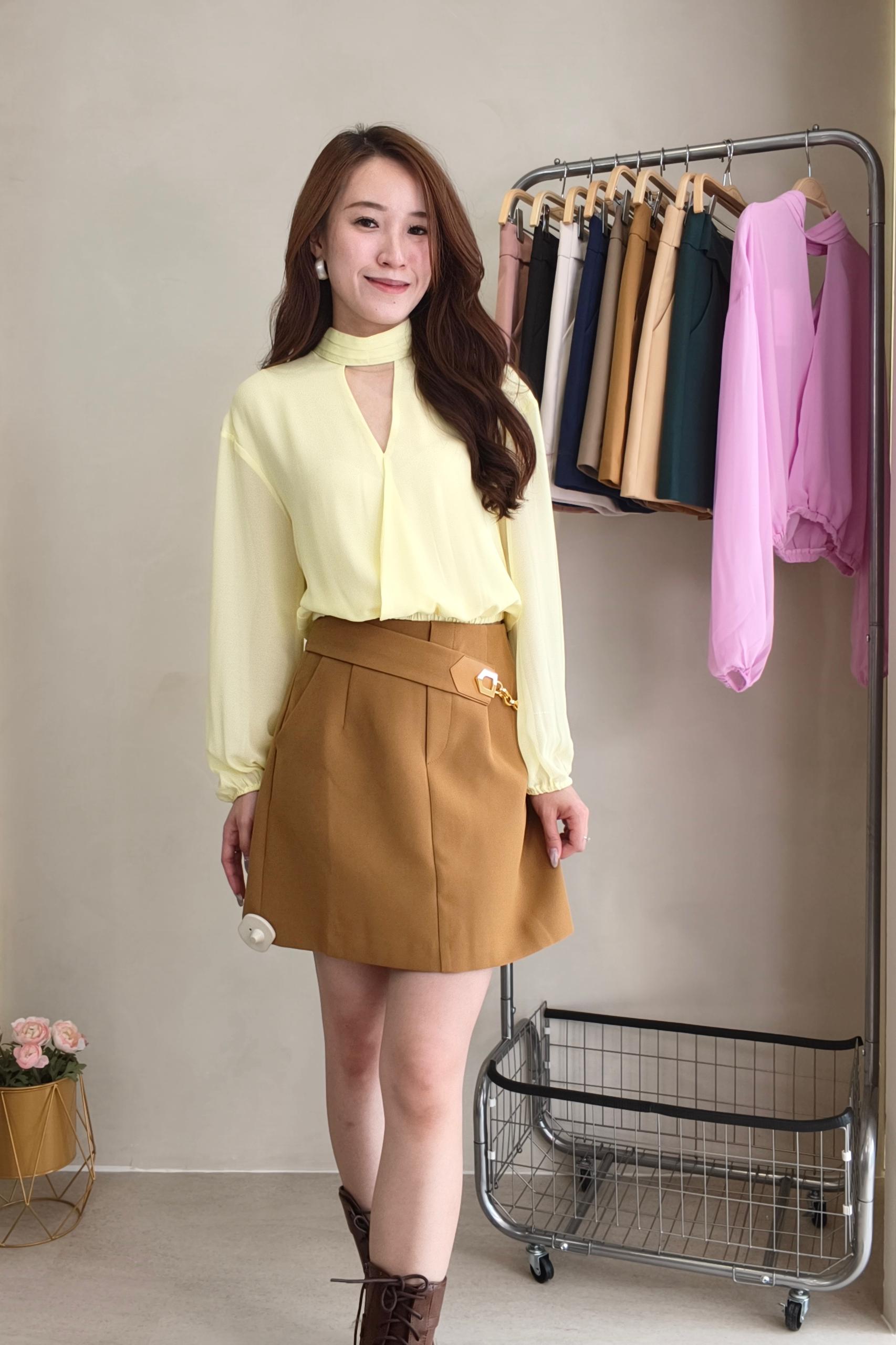 CB2652 Midnight Whisper Chiffon Top