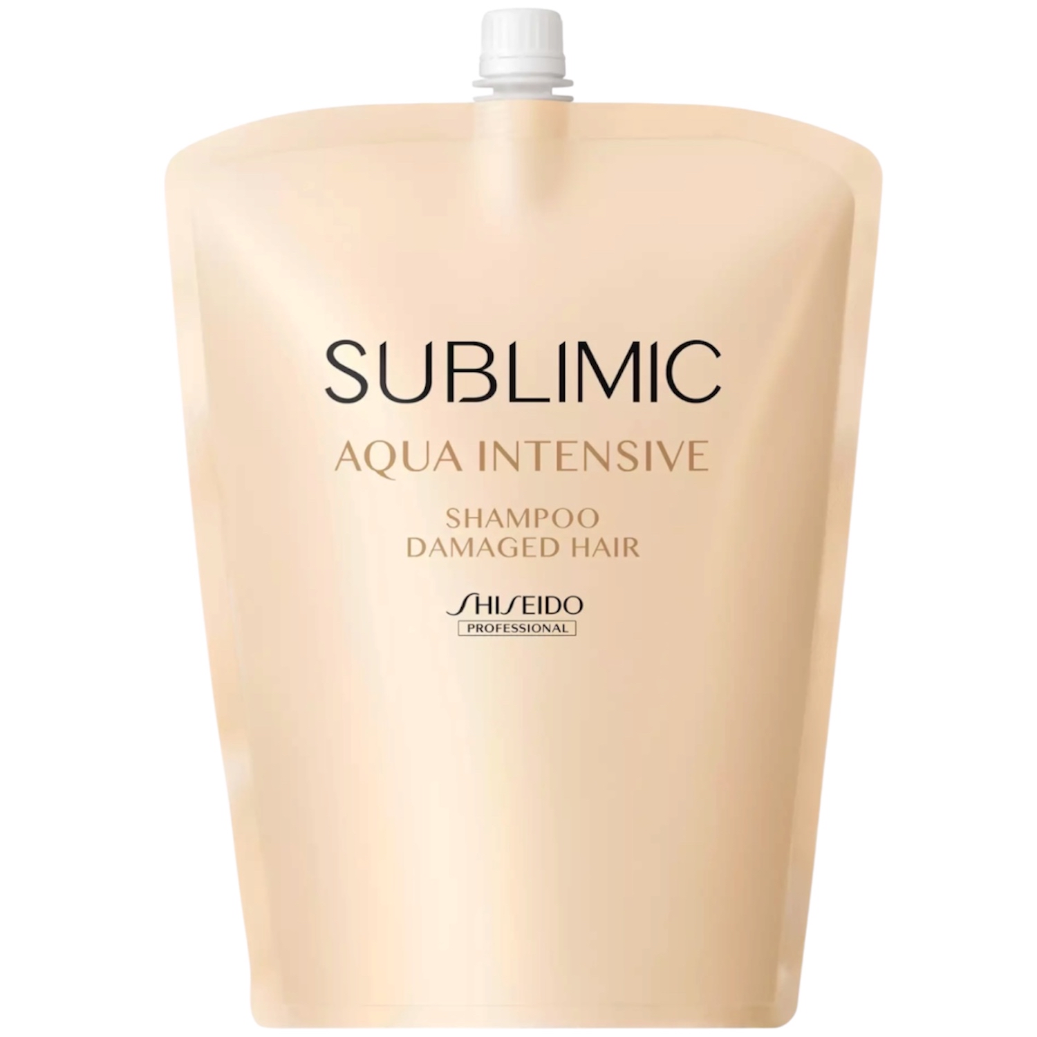 SHISEIDO SUBLIMIC Aqua Intensive Shampoo (Damaged Hair) 資生堂水凝洗髮水補充裝 （受損髮質適用） 1800ml 