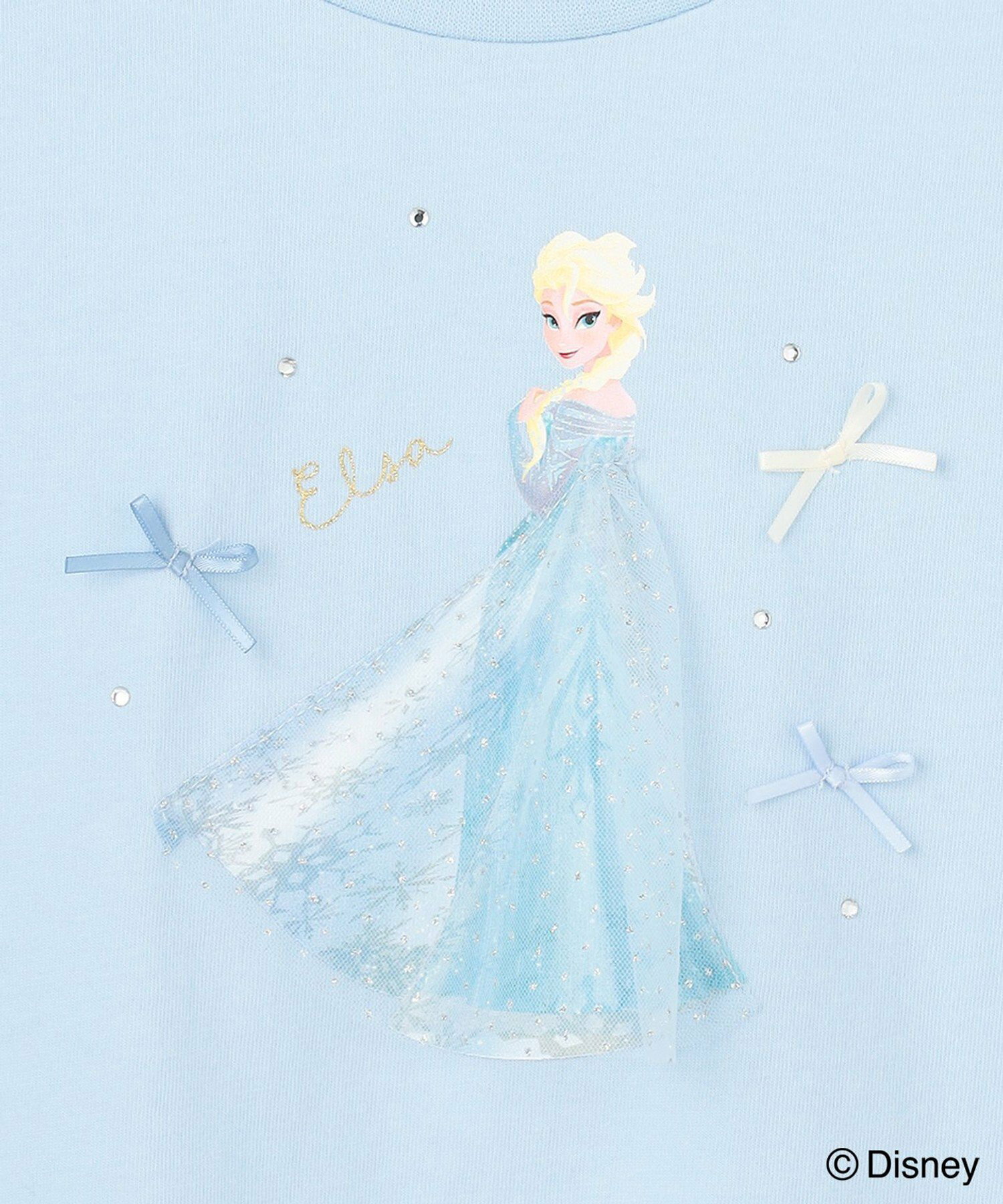 🆕【⭐訂購⭐】🇯🇵日本直送🌀#Frozen 蓬鬆喇叭薄紗袖 短袖上衣［2款選］🌀 [ELFA-0060][260706]