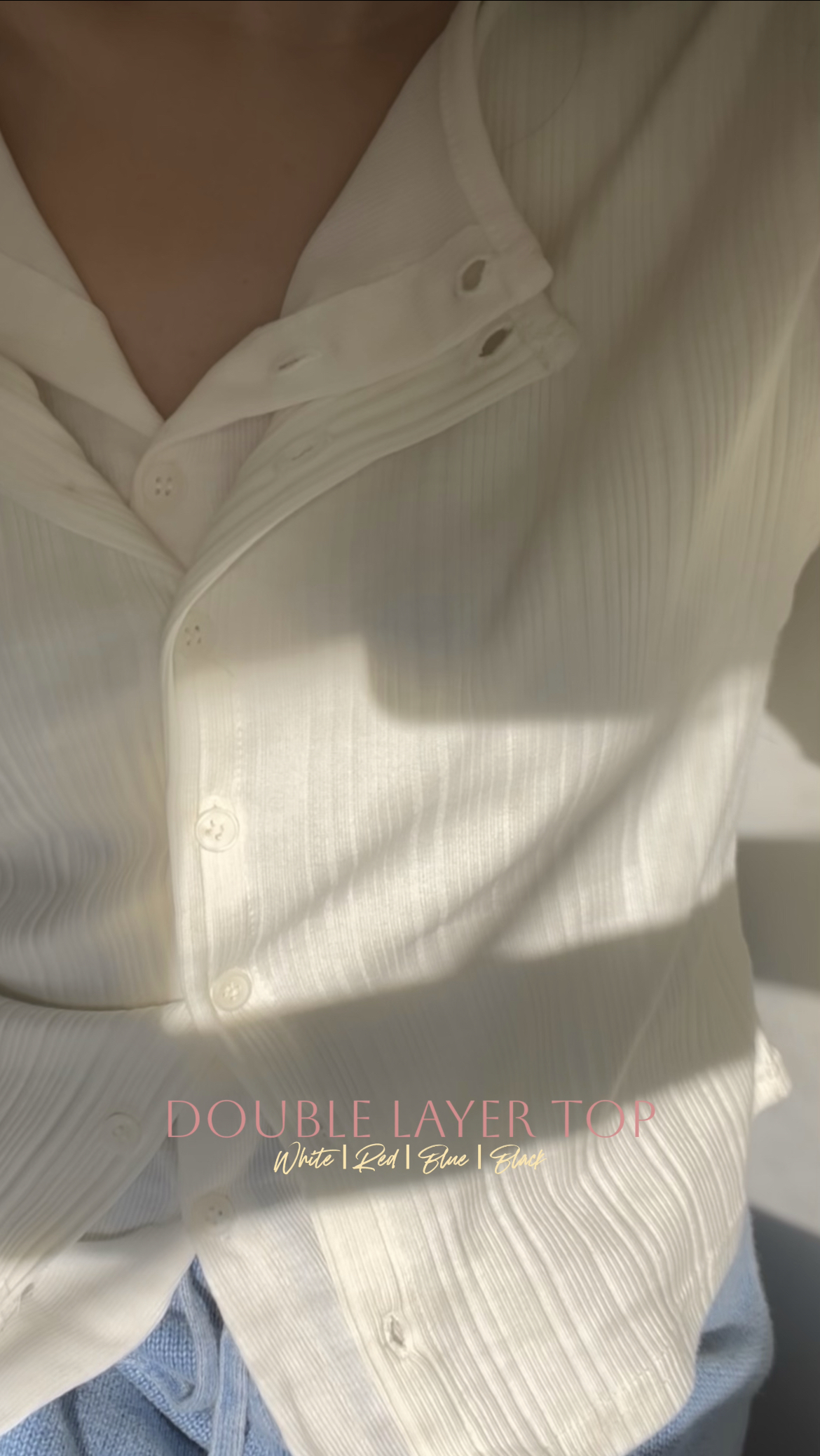 🍂 DOUBLE LAYER TOP 