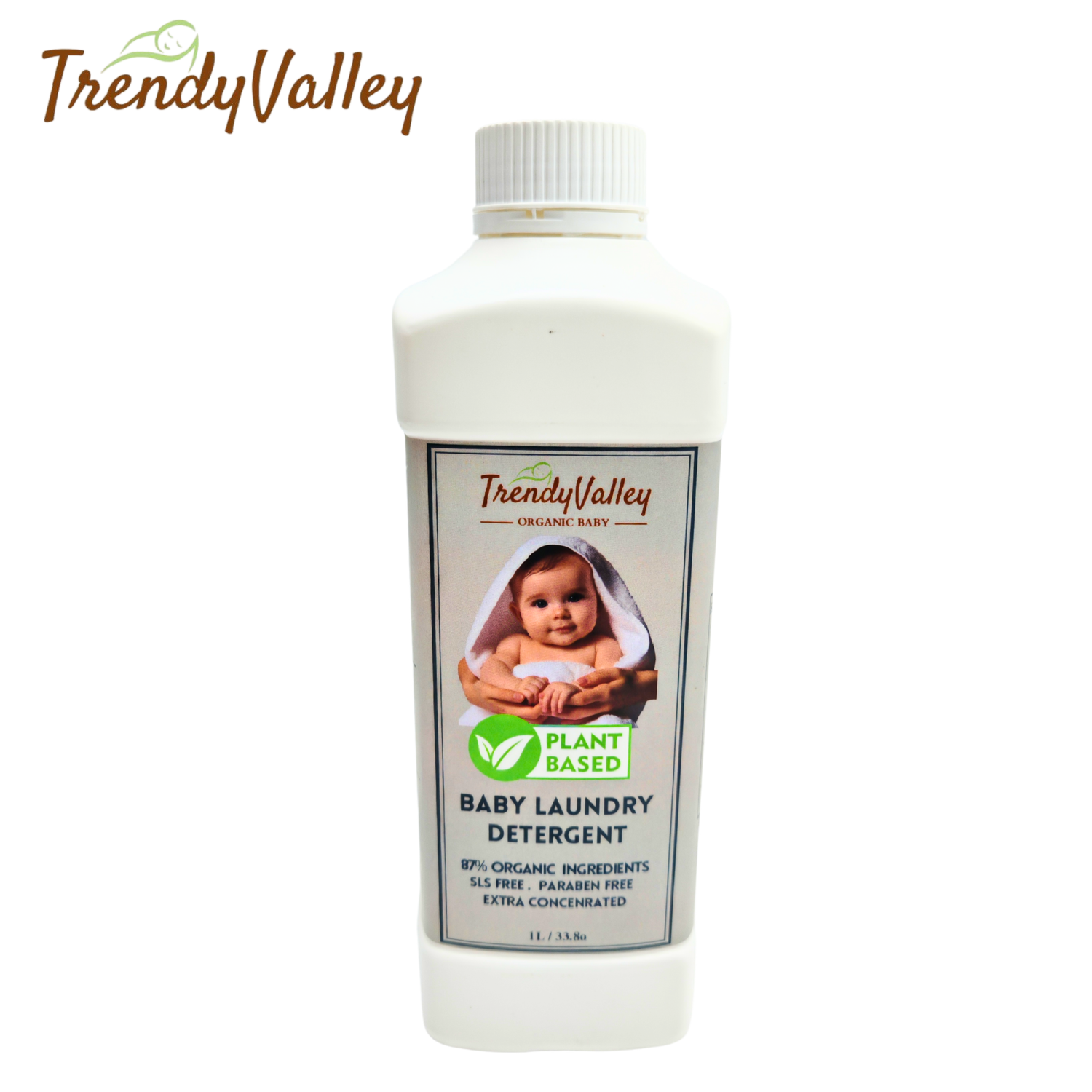 Trendyvalley Organic Baby Laundry Detergent 1L