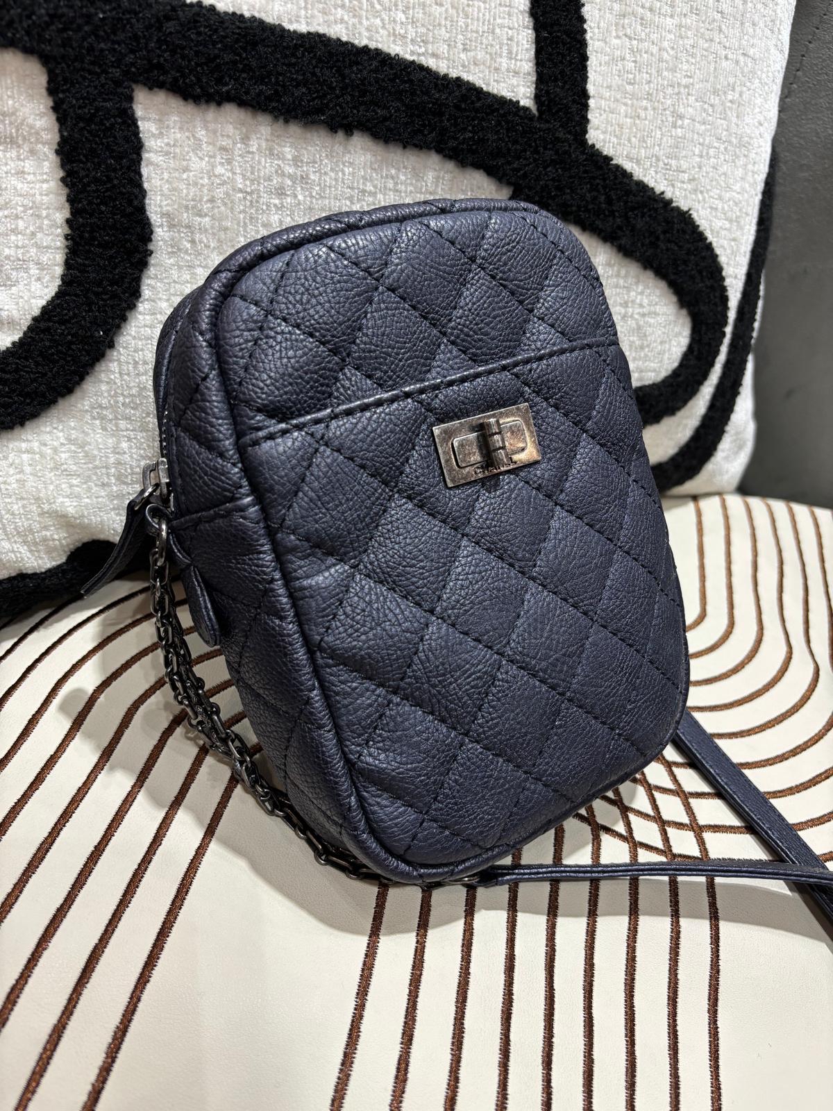 CHANEL 2.55 CROSSBODY BAG 牛皮 100%Authentic,95%new ✅22貼✅dust bag 