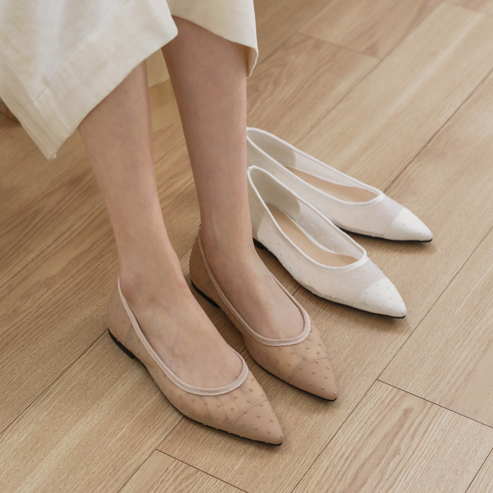 [代購] Sappun Stella Mesh Flats (1cm)