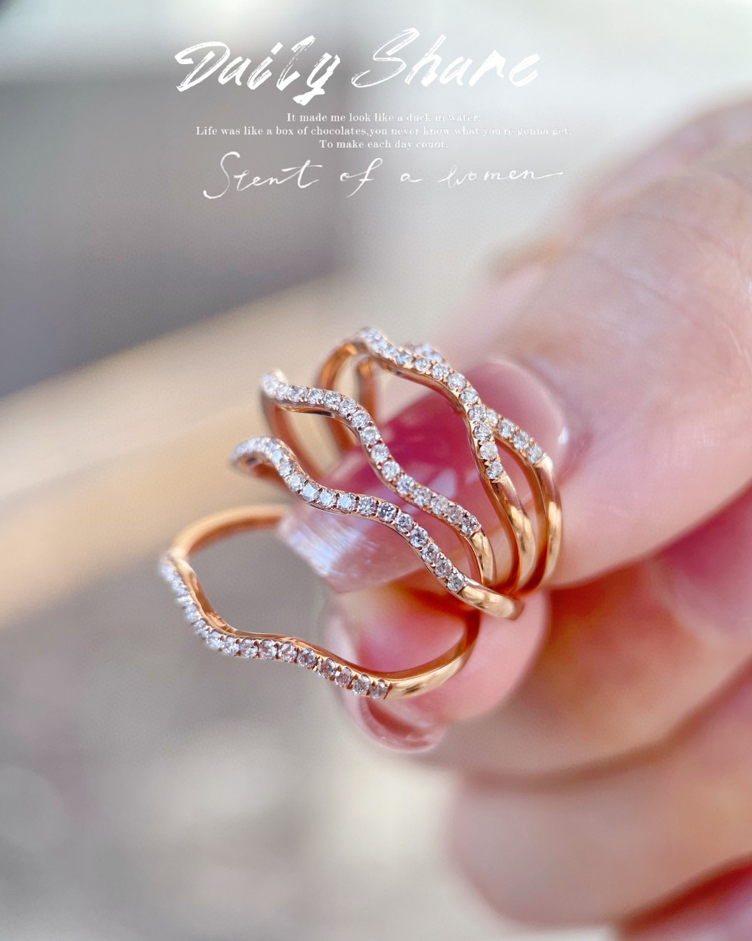 18K Diamond Ring
