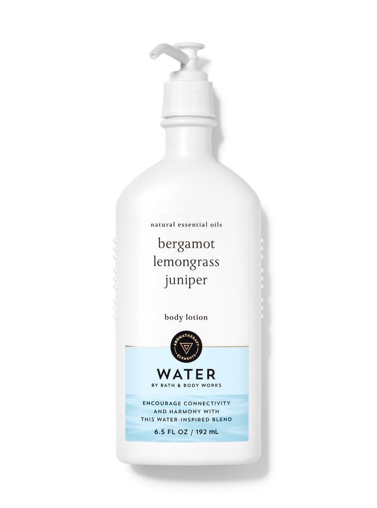 Water - Bergamot Lemongrass Juniper Body Lotion
