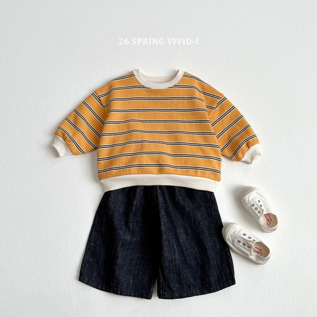 🌸預訂 韓國直送🌸🇰🇷VIVIDI寬版九分闊腳牛仔褲